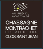 M. Picard Au Pied du Mont Chauve Chassagne Montrachet Clos Saint Jean 2013 Front Label