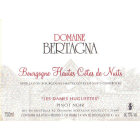 Domaine Bertagna Hautes Cotes de Nuits Pinot Noir 2013 Front Label