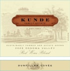 Kunde Dunfillan Cuvee 2009 Front Label