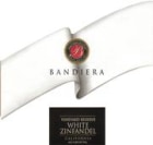 Bandiera White Zinfandel 1998 Front Label