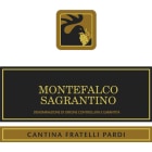 Pardi Sagrantino di Montefalco 2009 Front Label