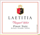 Laetitia Vineyard Select Pinot Noir 2012 Front Label
