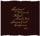 Landmark Kanzler Pinot Noir 2011 Front Label