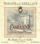 Dom. de l'Ameillaud CairanneCotes du Rhone 1999 Front Label