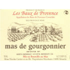 Mas de Gourgonnier Les Baux de Provence Rouge 2012 Front Label