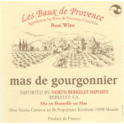 Mas de Gourgonnier Les Baux de Provence Rose 2014 Front Label