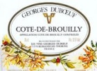Duboeuf Cote de Brouilly Premier Prix 1998 Front Label