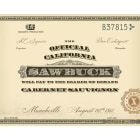 Sawbuck Cabernet Sauvignon 2013 Front Label