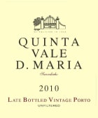 Quinta Vale D. Maria Late Bottled Vintage Port 2010 Front Label