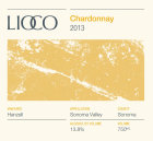 Lioco Hanzell Vineyard Chardonnay 2013 Front Label