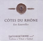 Vins de Vienne Cotes du Rhone Les Laurelles Blanc 2012 Front Label