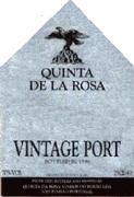 Quinta de la Rosa Vintage Port 1988 Front Label