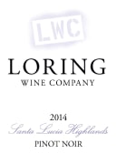 Loring Wine Company Santa Lucia Highlands Pinot Noir 2014 Front Label