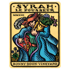 Bonny Doon Le Pousseur Syrah 2013 Front Label