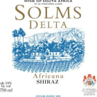 Solms Delta Africana Shiraz 2014 Front Label