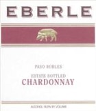 Eberle Chardonnay 1999 Front Label