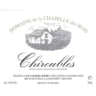 Domaine de la Chapelle des Bois Chiroubles 2013 Front Label