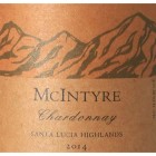 McIntyre Santa Lucia Highlands Chardonnay 2014 Front Label