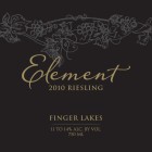 Element Riesling (Dry) 2010 Front Label