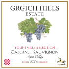 Grgich Hills Estate Yountville Selection Cabernet Sauvignon 2004 Front Label