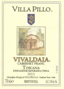 Villa Pillo Vivaldaia Cabernet Franc 2013 Front Label