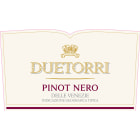 DueTorri Pinot Noir 2015 Front Label
