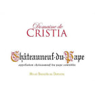 Domaine de Cristia Chateauneuf-du-Pape 2014 Front Label