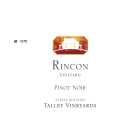 Talley Rincon Vineyard Pinot Noir 2014 Front Label