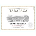 Vina Tarapaca Gran Reserva Carmenere 2014 Front Label