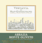 Abbazia Monte Oliveto Vernaccia di San Gimignano 2007 Front Label