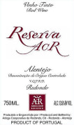 Adega Cooperativa de Redondo ACR Reserva Vinho Tinto 2009 Front Label