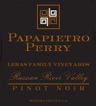 Papapietro Perry Leras Family Vineyards Pinot Noir 2009 Front Label