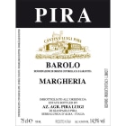 Luigi Pira Barolo Margheria 2011 Front Label