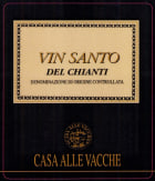 Alle Vacche Vin Santo del Chianti 2008 Front Label
