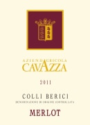 Azienda Agricola Cavazza Colli Berici Merlot 2011 Front Label