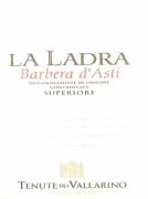 Azienda Agricola Tenute dei Vallarino Barbera d'Asti Superiore La Ladra 2012 Front Label