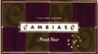 Cambiaso Pinot Noir 1996 Front Label