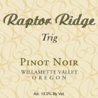 Raptor Ridge Trig Pinot Noir 2011 Front Label