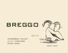 Breggo Cellars Wiley Vineyard Pinot Gris 2010 Front Label