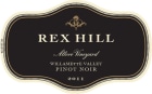 Rex Hill Alloro Vineyard Pinot Noir 2011 Front Label