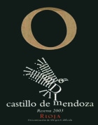 Bodegas Castillo De Mendoza Reserva 2003 Front Label
