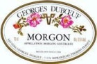 Duboeuf Morgon 1998 Front Label