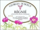 Duboeuf Regnie 1998 Front Label