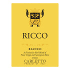 Carletto Ricco Bianco 2015 Front Label