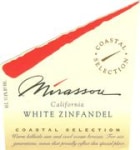 Mirassou White Zinfandel 1999 Front Label
