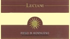 Cantine Luciani Rosso di Montalcino 2008 Front Label