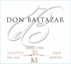 Casa Montes Bodega & Vinedos Don Baltazar Cabernet Franc 2012 Front Label