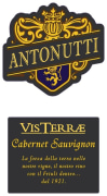 Casa Vinicola Antonutti Friuli Grave Vis Terrae Cabernet Sauvignon 2011 Front Label