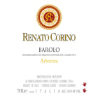 Renato Corino Barolo Arborina 2013 Front Label