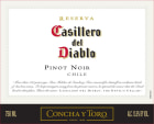 Casillero del Diablo Reserva Pinot Noir 2013 Front Label